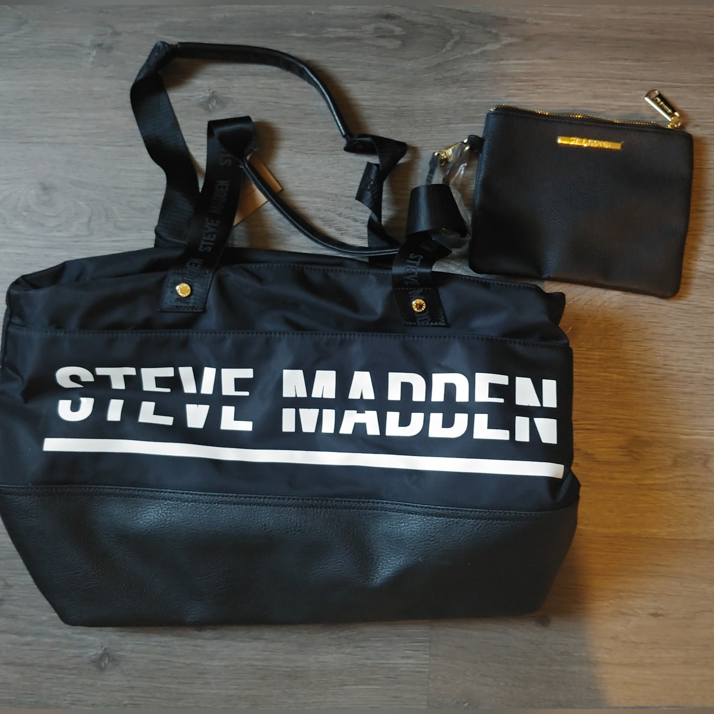 Steve Madden Tote With Clutch Bag